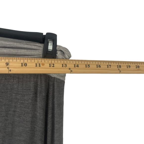 Vanilla Bay Women's Size Large Grey Striped Multicolor Maxi Skirt - Picture 7 of 8